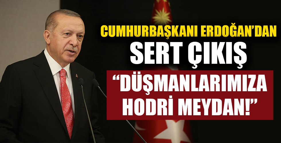 Başkan Erdoğan konuştu