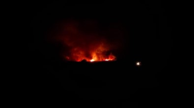 Ankara'da Orman Yangınına Müdahale Sürüyor