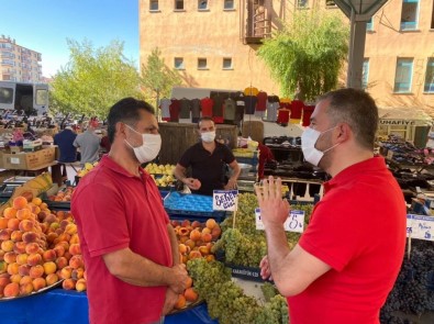 Başkan Çetin, Korona Virüse Karşı Alınması Gereken Tedbirleri Yerinde İnceledi