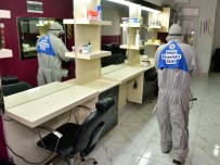 Kepez'de 38 Bin 925 Dezenfekte İşlemi Yapıldı