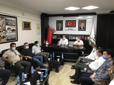 Adıyaman 1954Spor Yönetiminden Başkan Dağtekin'e Ziyaret