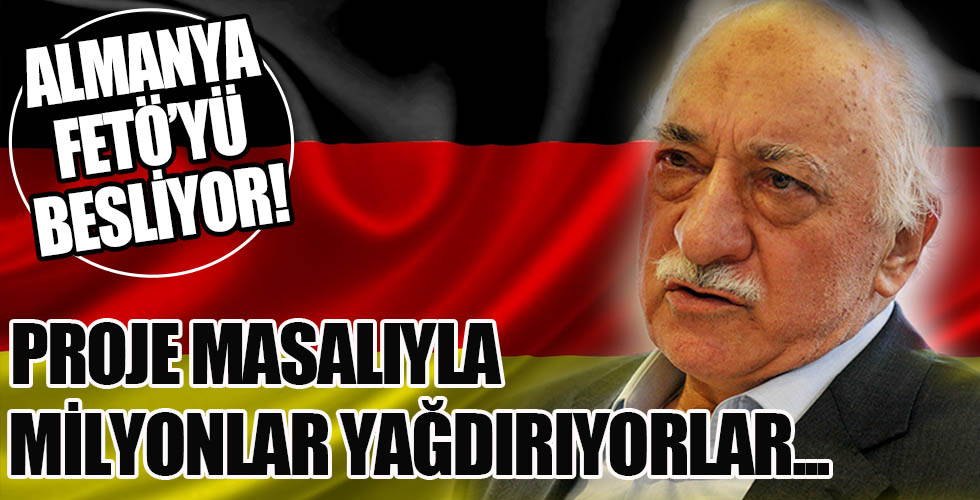 Almanya'dan FETÖ'ye milyonluk destek!