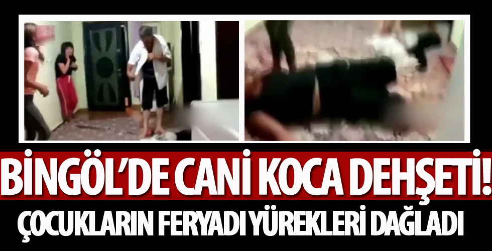 Bingöl'de cani koca dehşeti! Görme engelli eşini...