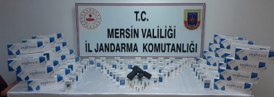Mersin'de 430 Paket Gümrük Kaçağı Sigara Ele Geçirildi