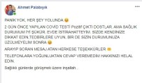 AK Parti Kula İlçe Başkanı Palabıyık Covid-19 Testinin Pozitif Çıktığını Açıkladı