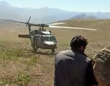Kalp Krizi Geçiren Çoban, Askeri Helikopterle Hastaneye Yetiştirildi