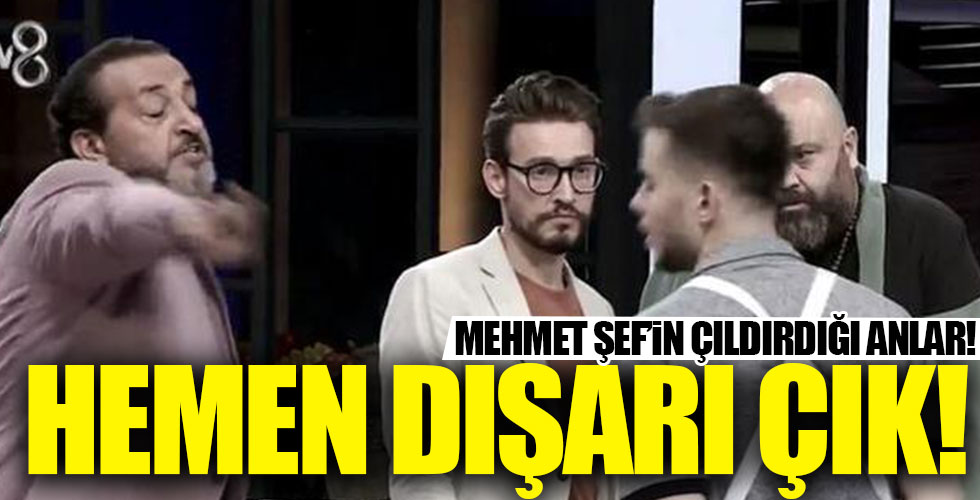 MasterChef'te gerilim: Mehmet Şef çıldırdı, yarışmacıyı stüdyodan kovdu!