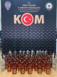 Ordu'da Yolcu Otobüsünde 95 Şişe Sahte İçki Ele Geçirildi