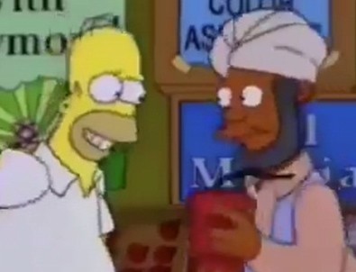 Simpsonlar dizisinde Lübnan detayı!