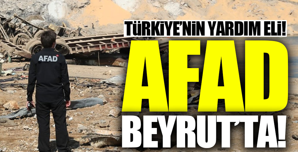 AFAD Beyrut'ta!