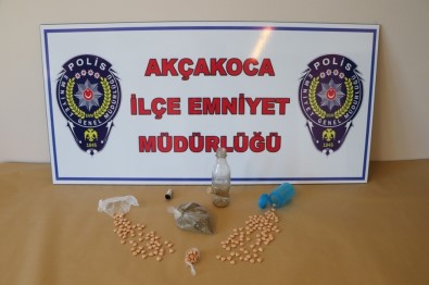 Akçakoca'da Uyuşturucu Operasyonu Açıklaması 1 Gözaltı