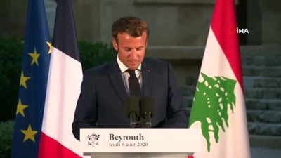 Fransa Cumhurbaşkanı Macron Açıklaması '4 Ağustos Umutsuzluğa Çarpan Bir Yıldırım Gibiydi'
