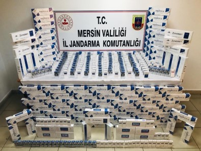 Tarsus'ta Bin 730 Paket Gümrük Kaçağı Sigara Ele Geçirildi