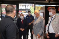 Ümraniye'de Kaymakam Ve Belediye Başkanı Korona Virüs Tedbirlerini Denetledi