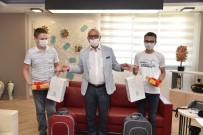 Başkan Ergün, LGS Şampiyonlarını Ağırladı