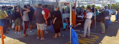 PCR Test Kuyruğunda Akıl Almaz Görüntü