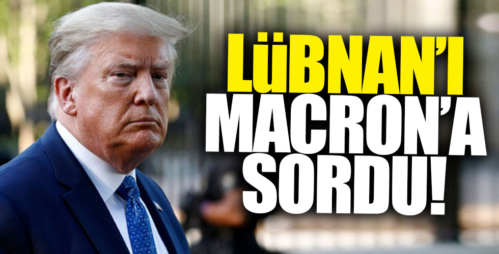 Trump'tan Lübnan görüşmesi