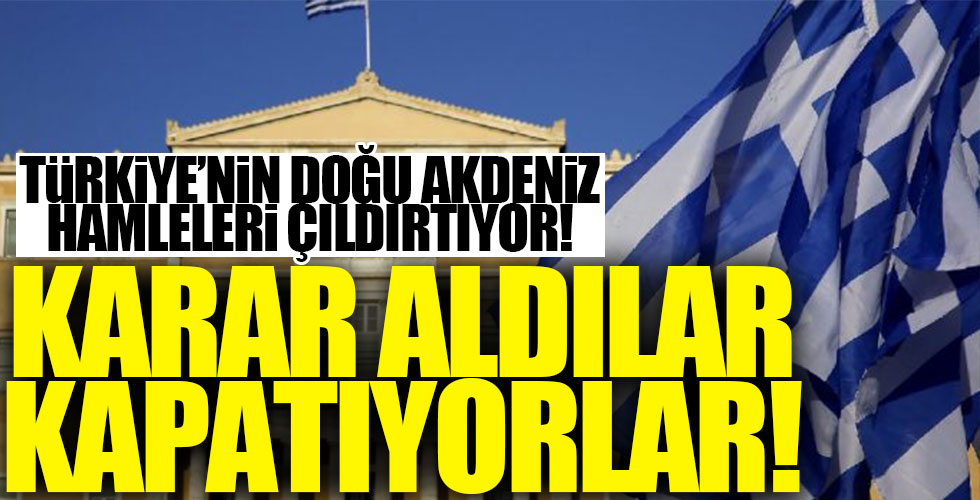 Yunanistan'dan Türkiye kararı! Kapatıyorlar!