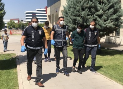 Konya'daki Kuyumcu Soygununun Zanlıları Tutuklandı