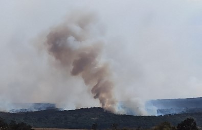 Bulgaristan'daki Orman Yangını Katlanarak Büyüyor