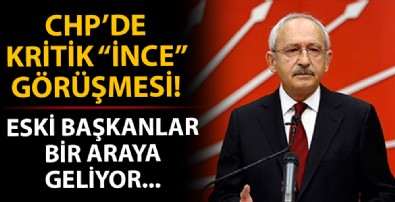 CHP'de kritik görüşme!