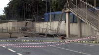 Hasdal Otoyolu'nda Üstgeçit Çöktü, Yol Trafiğe Kapandı