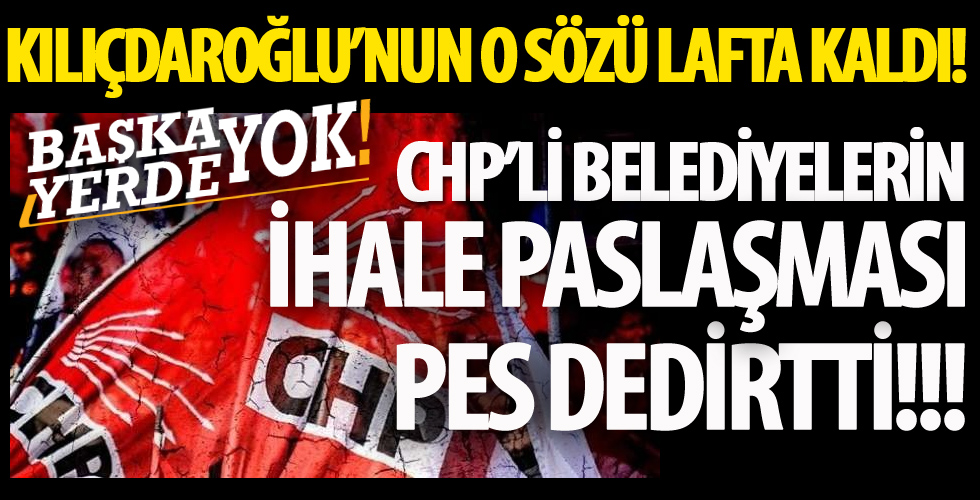 Kılıçdaroğlu'nun o sözü lafta kaldı!