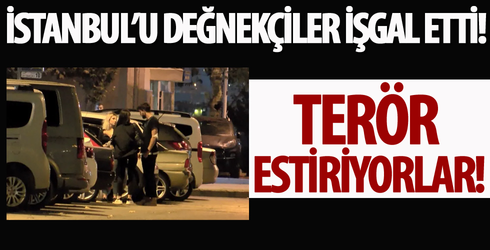 İstanbul'u değnekçiler işgal etti!