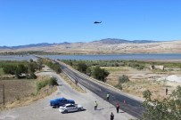 Çorum'da Helikopter İle Havadan Trafik Denetimi Yapıldı Haberi