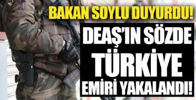 DEAŞ'ın sözde Türkiye emiri yakalandı!