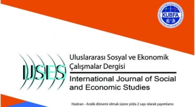 DPÜ KUBFA'dan Uluslararası Sosyal Ve Ekonomik Çalışmalar Dergisi