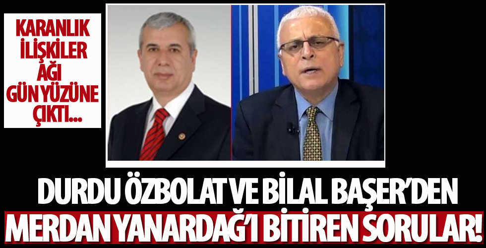 Durdu Özbolat ve Bilal Başer’den Tele1'in patronu Merdan Yanardağ’ı bitiren sorular