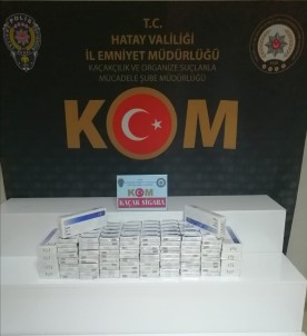 Hatay'da 500 Paket Gümrük Kaçağı Sigara Ele Geçirildi