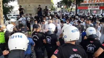 Şanlıurfa'da HDP'nin İzinsiz Gösterisinde 5 Gözaltı