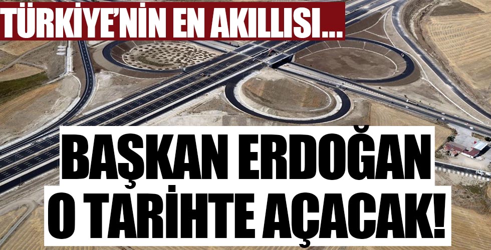 Türkiye'nin en akıllı yolu hizmete açılıyor!