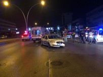 Ankara'da Polis Otomobilin Önüne Çıkan Araç Kazaya Sebep Oldu Açıklaması 2 Polis Yaralı