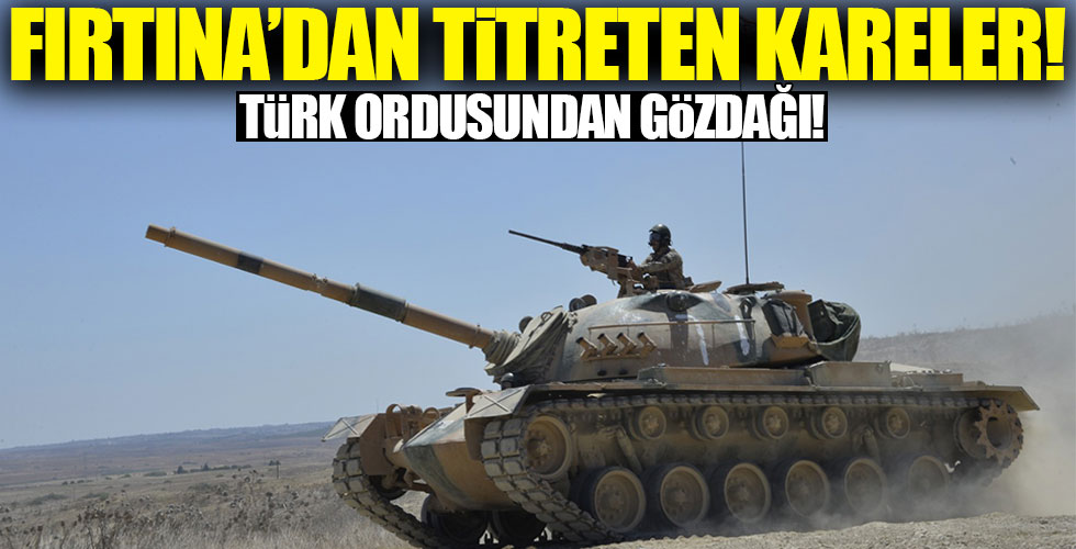 Fırtına'dan titreten kareler!