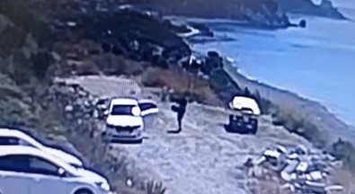 Tekne Motoru Çaldığı İddia Edilen Şahıs Yakalandı, Hırsızlık Anı Kamerada