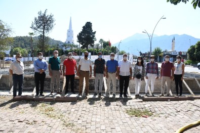 Kemer'de Atatürk Parkı Projesinin Temel Atma Töreni Yapıldı