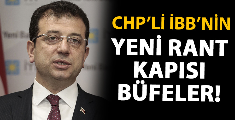 İBB bu sefer de büfelere kafayı taktı