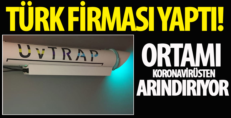 “Ortamları koronavirüsten arındıran cihaz tasarladık”