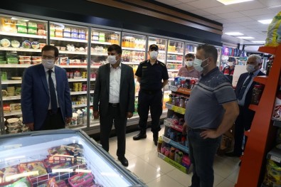 Yatağan'da Covid-19 Denetimleri Sürüyor