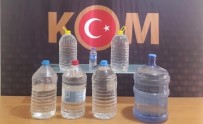 Su Şişelerinden Kaçak Rakı Çıktı