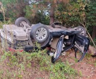 Sürücüsünün Direksiyon Hakimiyetini Kaybettiği Otomobil Takla Attı Açıklaması 1 Yaralı Haberi