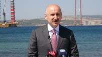 Bakan Karaismailoğlu, 318 Metre Yüksekten 1915 Çanakkale Köprüsünü İnceledi