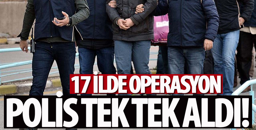 İstanbul merkezli 17 ilde FETÖ'nün TSK yapılanmasına operasyon!