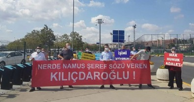 Kılıçdaroğlu ve İmamoğlu'na protesto!