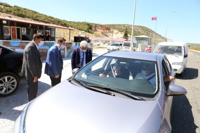 Yatağan Kaymakamı Yol Kontrolüne Katıldı