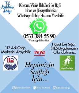Balıkesir'de İzolasyon Kuralına Uymayan 13 Kişi Yurda Yerleştirildi