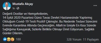Beyağaç Belediye Başkanın Korona Virüs Testi Pozitif Çıktı